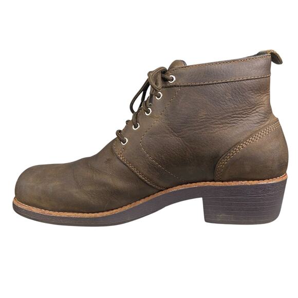 Worx X Red Wing Women’s Brown Steel Toe Heeled Work Boot Size 9.5 W - Picture 2 of 10